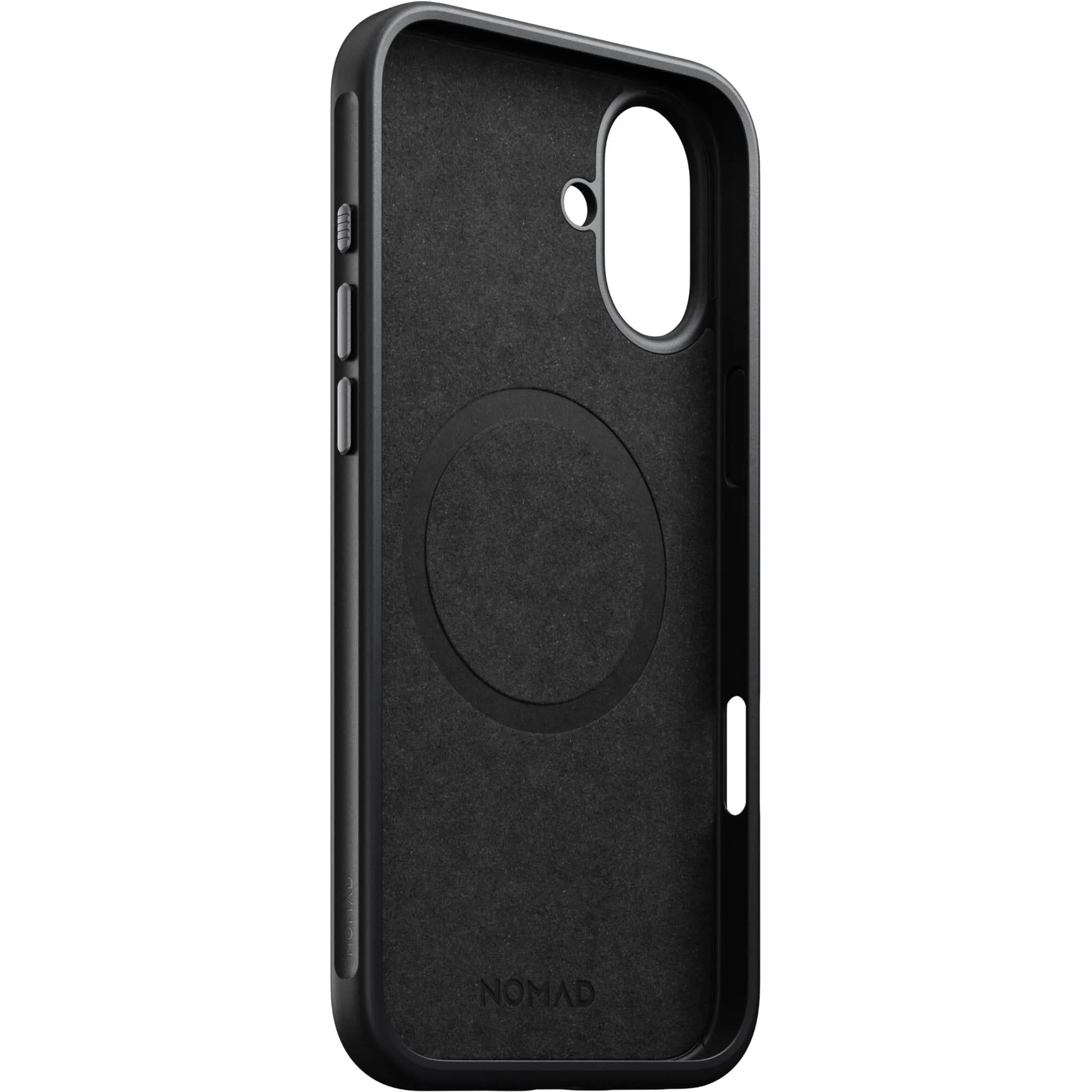 NOMAD Leather Case for iPhone 16 Plus (Black)