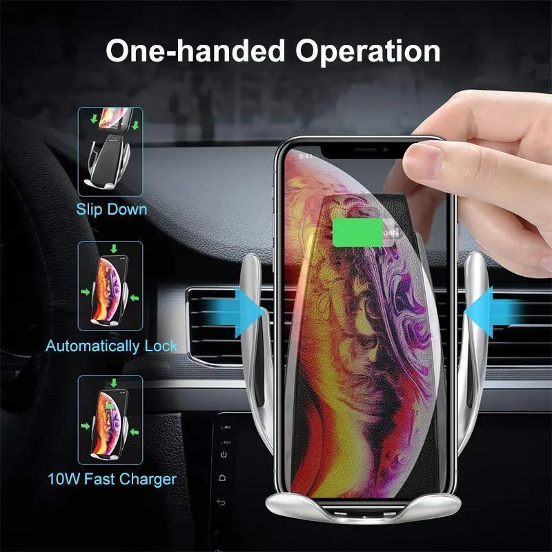 Nowsparkle™ Magic Clip Car Infrared Fast Wireless Charger