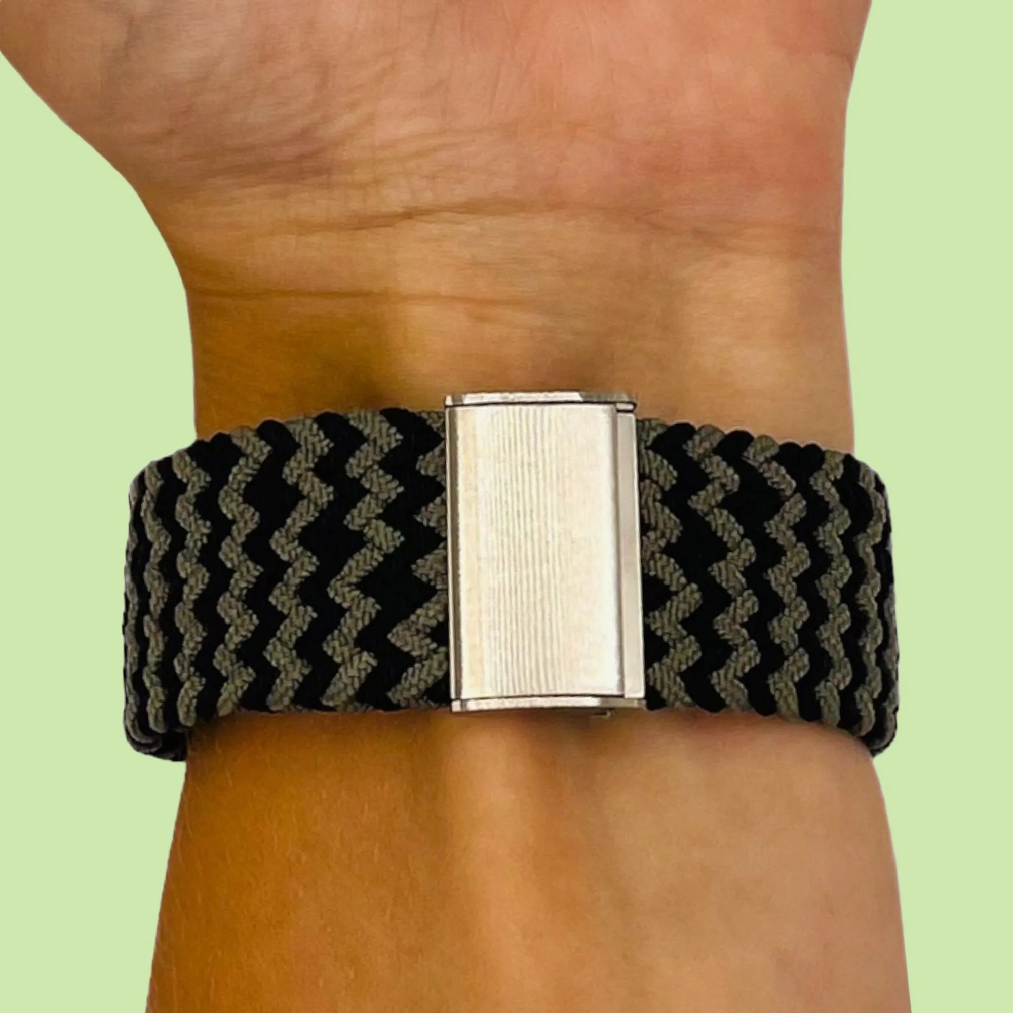 Nylon Braided Loop Watch Straps Compatible with the Seiko 20mm Range