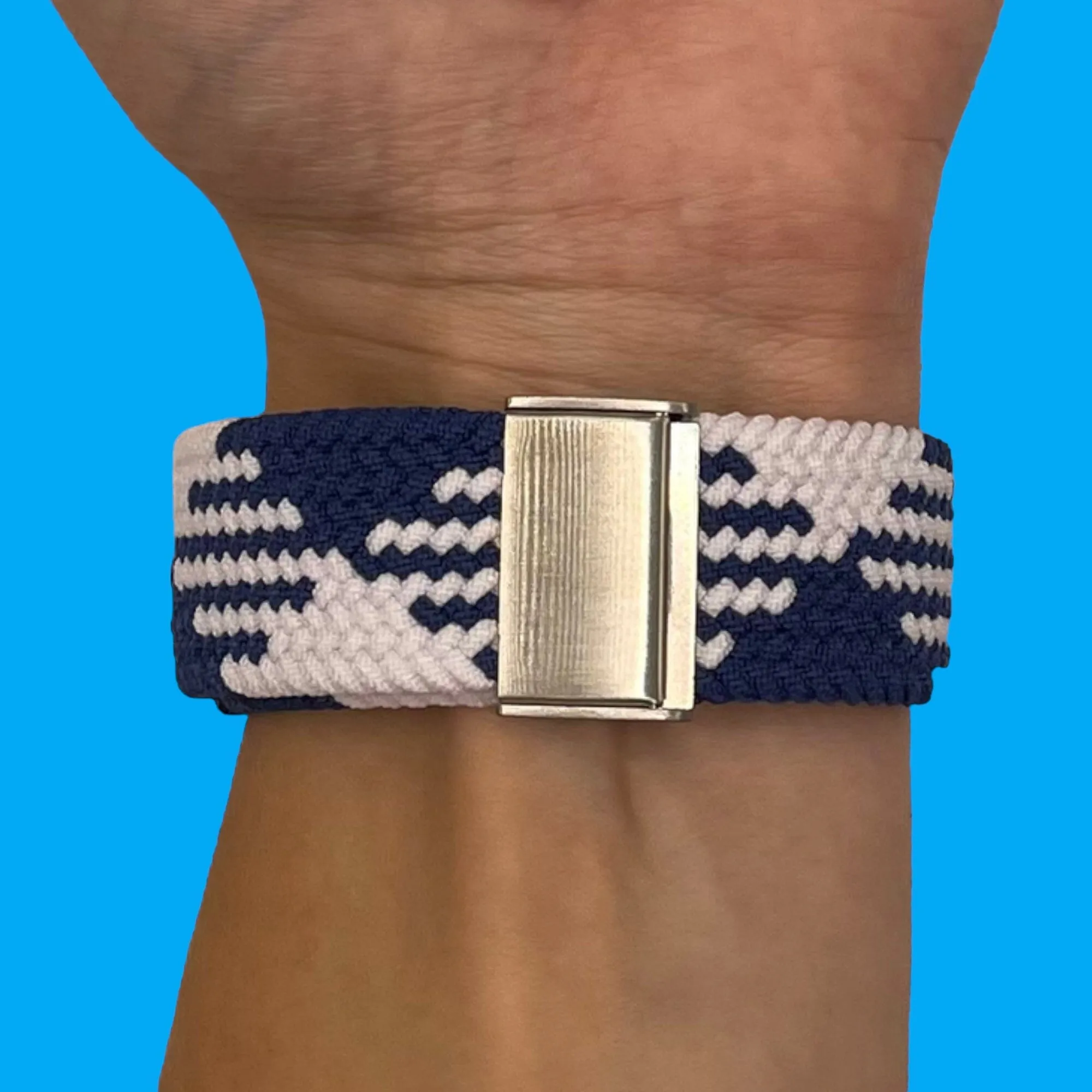 Nylon Braided Loop Watch Straps Compatible with the Seiko 20mm Range