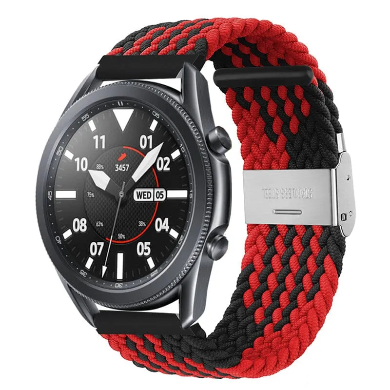 Nylon Braided Loop Watch Straps Compatible with the Seiko 20mm Range