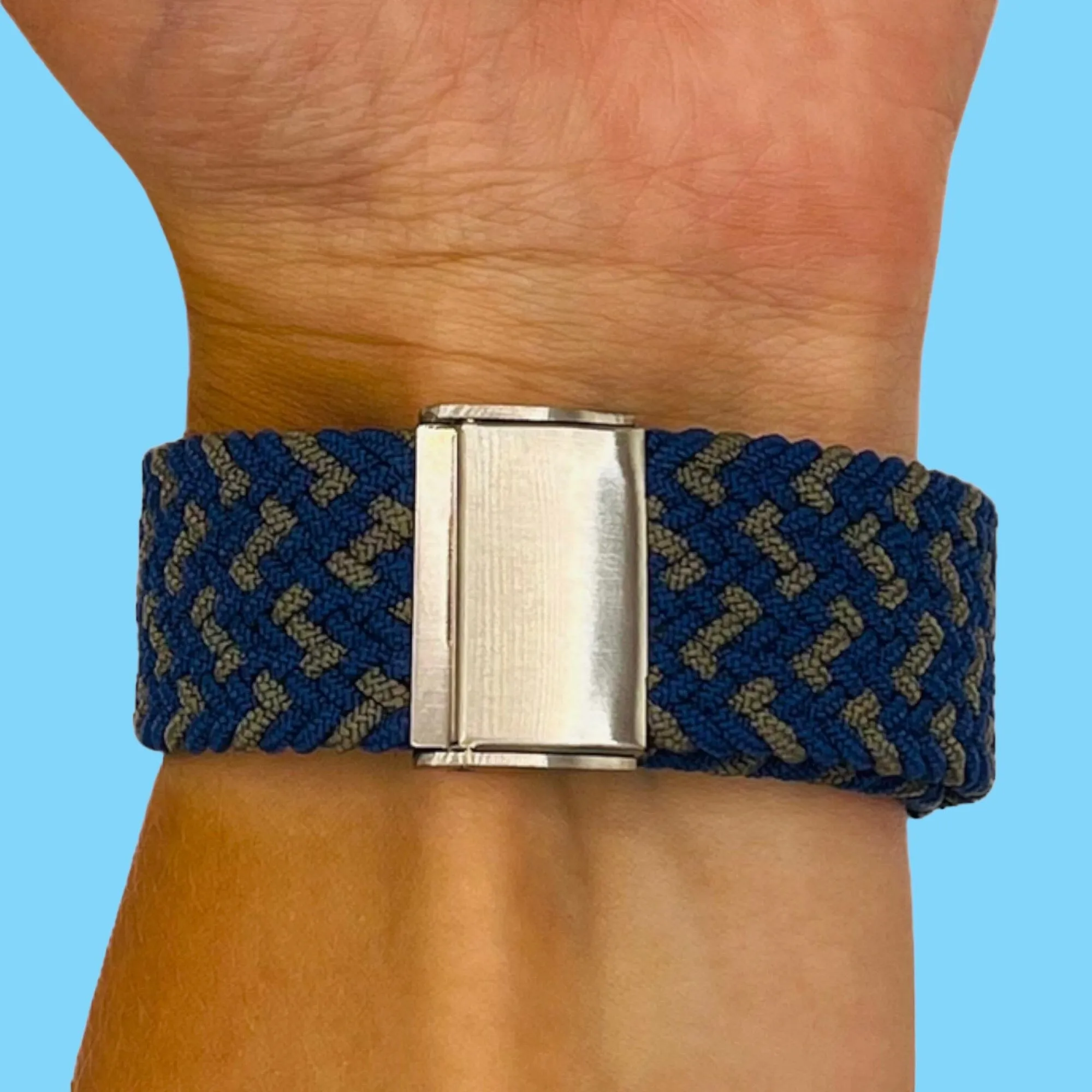 Nylon Braided Loop Watch Straps Compatible with the Seiko 20mm Range