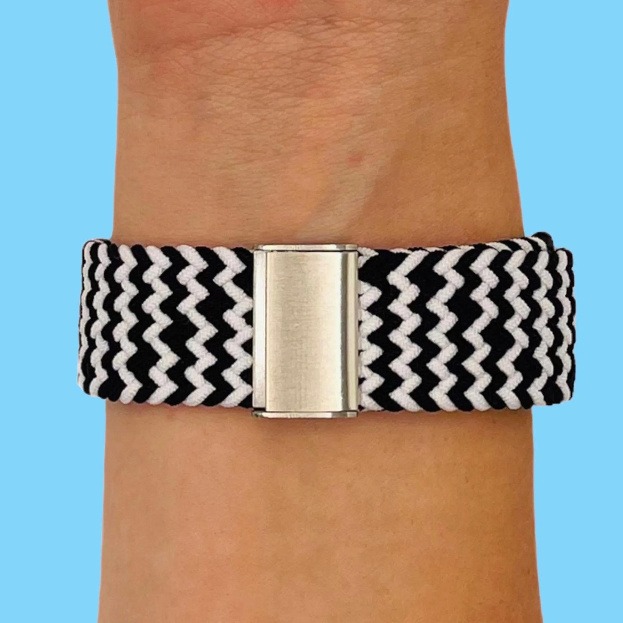 Nylon Braided Loop Watch Straps Compatible with the Seiko 20mm Range