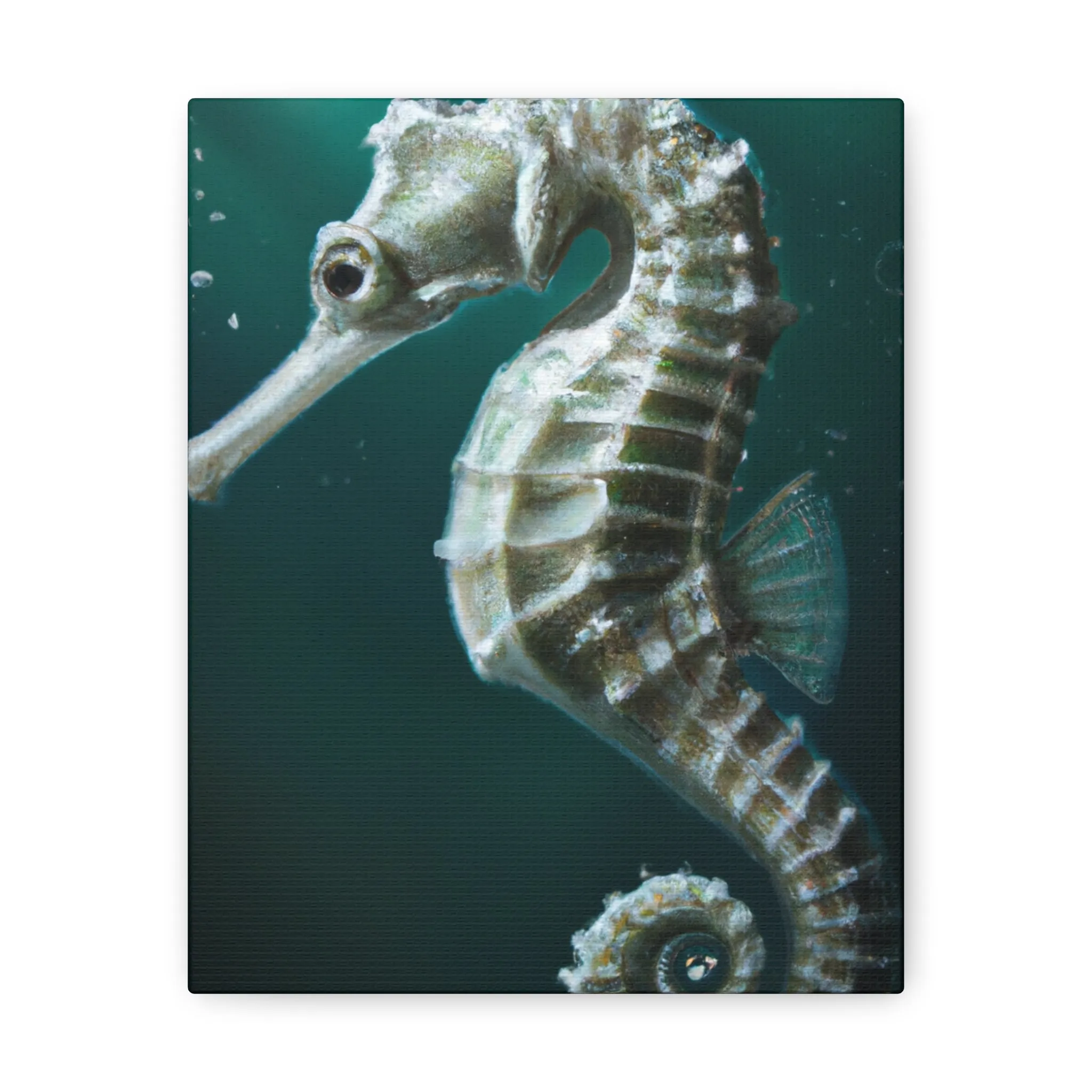 Ocean Seahorse Dreaming - Canvas