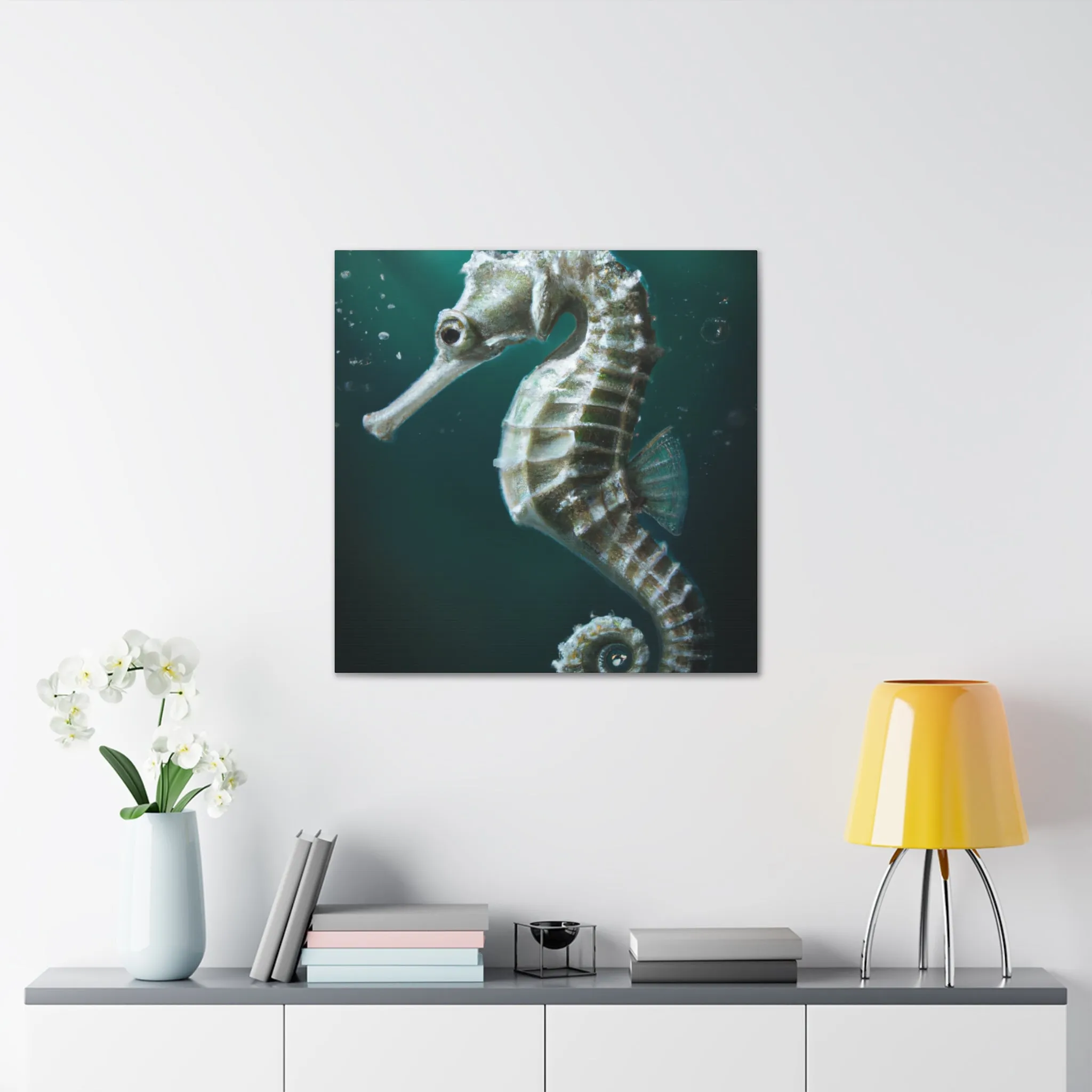 Ocean Seahorse Dreaming - Canvas