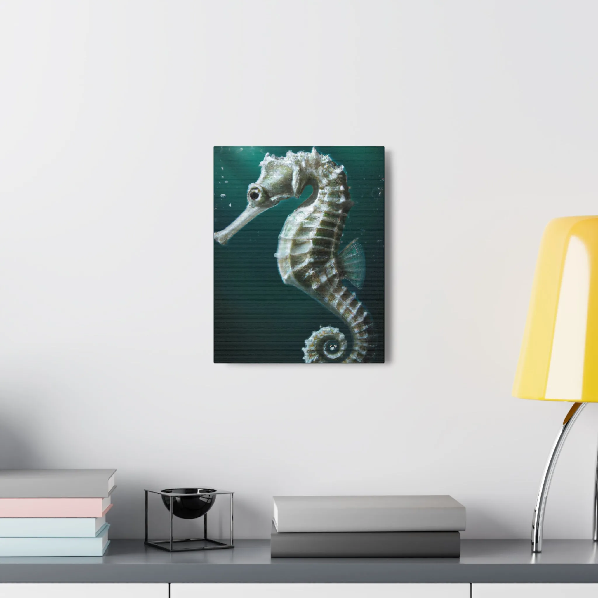 Ocean Seahorse Dreaming - Canvas