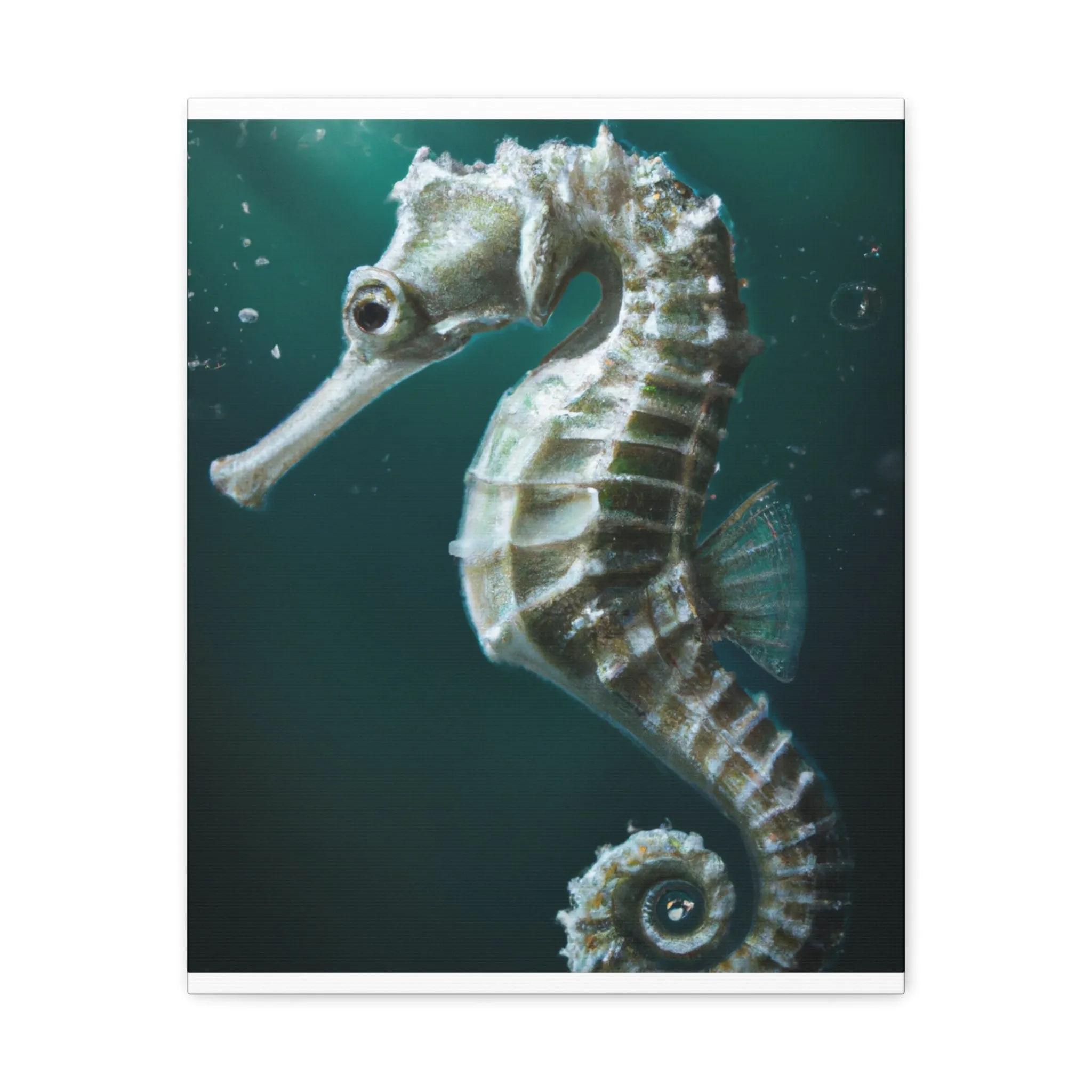 Ocean Seahorse Dreaming - Canvas