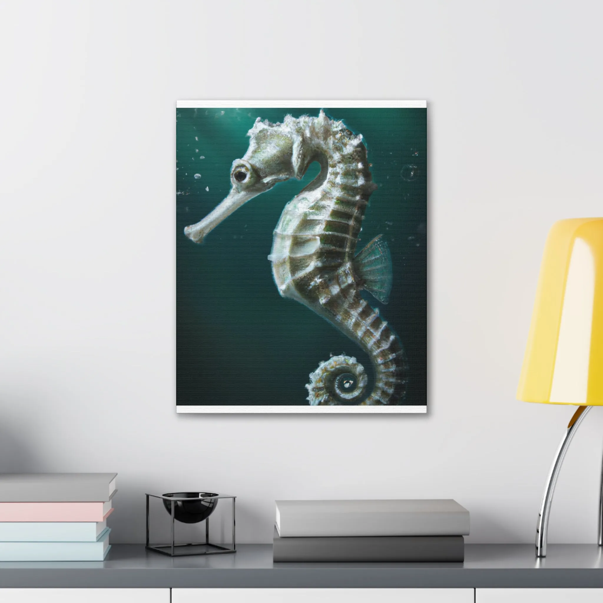 Ocean Seahorse Dreaming - Canvas