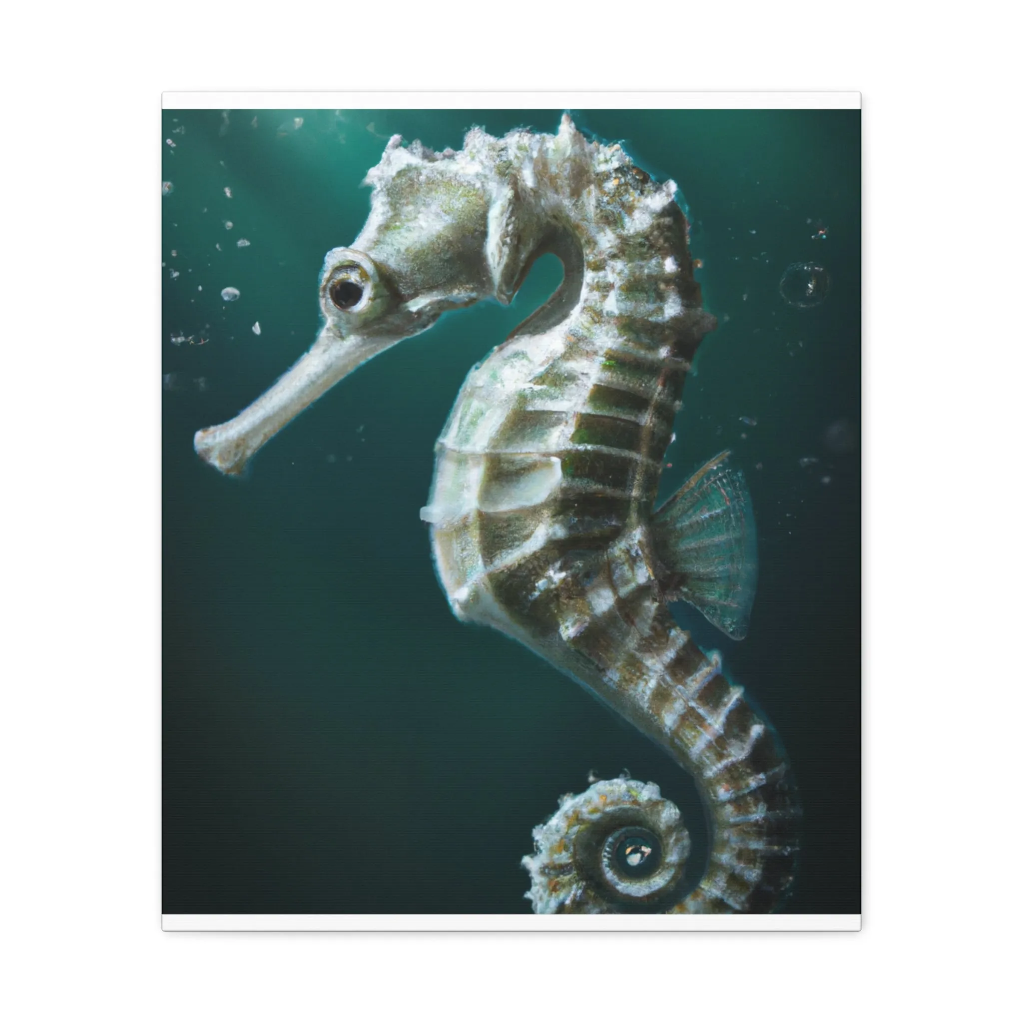 Ocean Seahorse Dreaming - Canvas