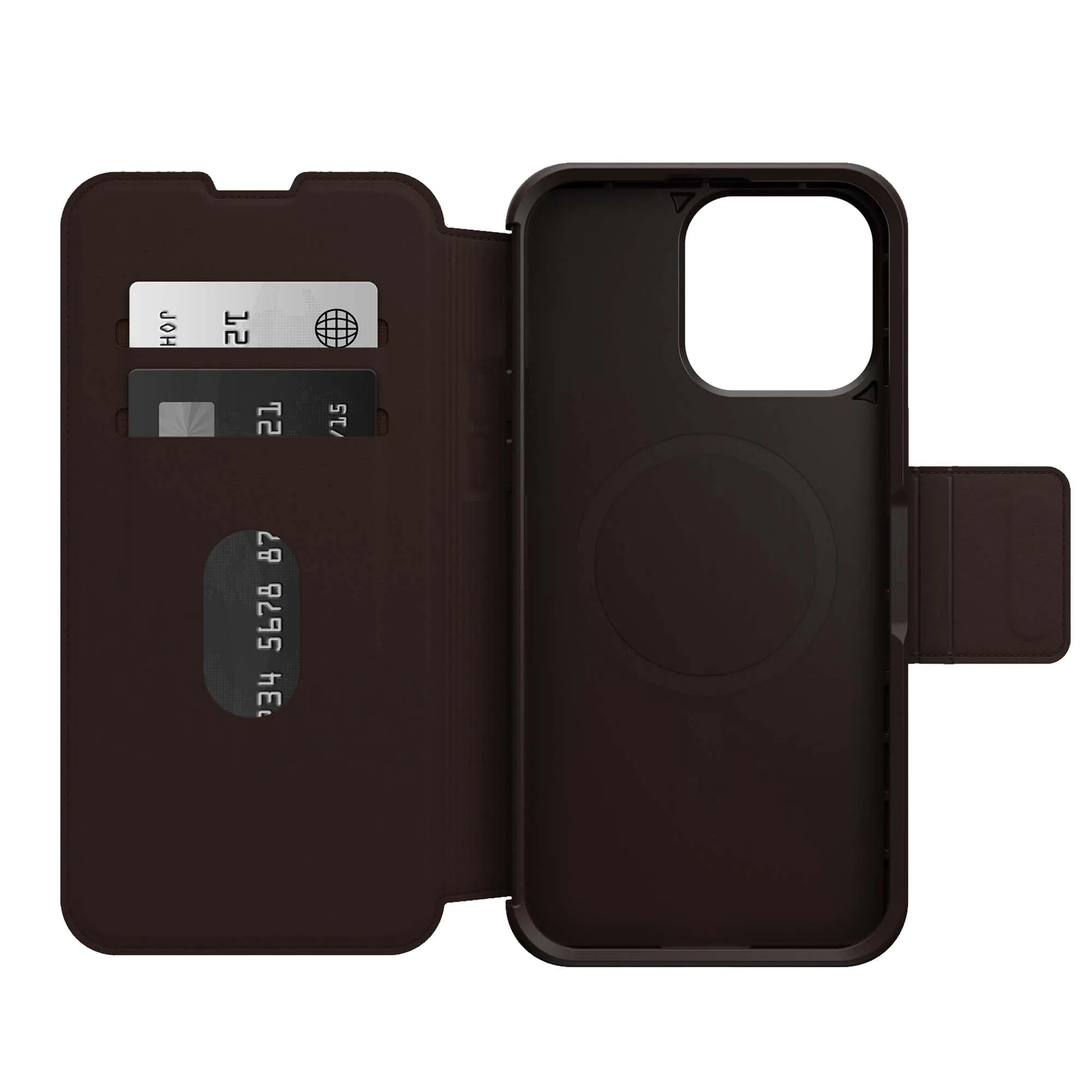 Otterbox Strada Series Folio for iPhone 15 Series - MagSafe Compatible