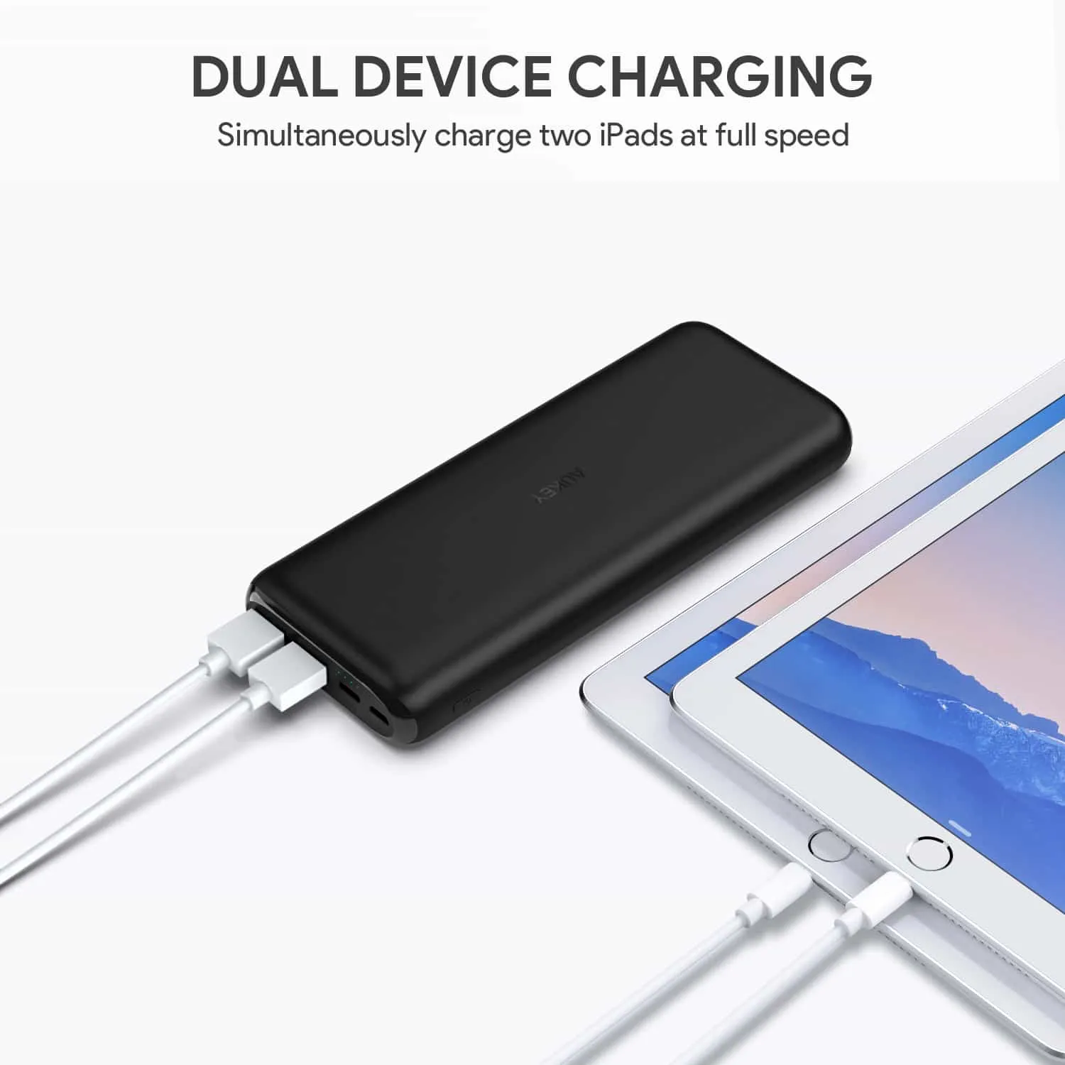 PB-XN20 20000mAh Type C Ultra Slim Power Bank with USB C Fast Charging 5V 3A