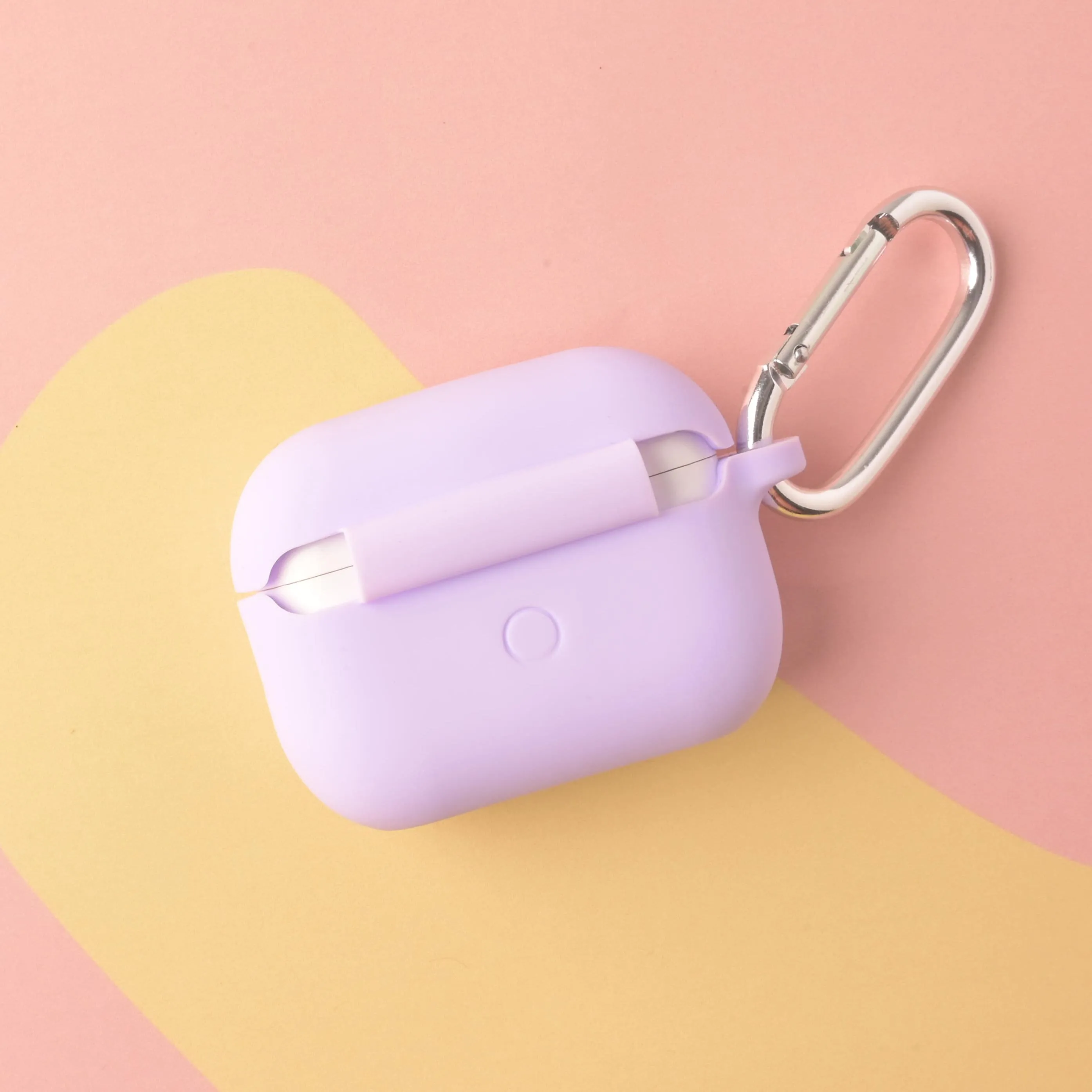 Personalized Silicone AirPods Pro 2 Case with Keychain Clip