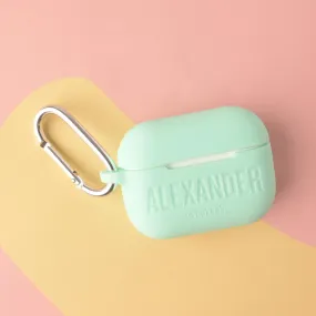 Personalized Silicone AirPods Pro 2 Case with Keychain Clip