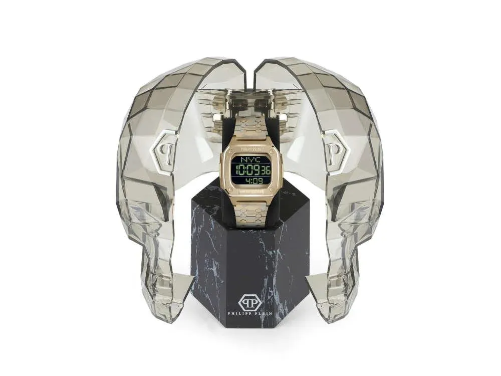 Philipp Plein Watch Hyper Shock Gold Camo PWHAA1021