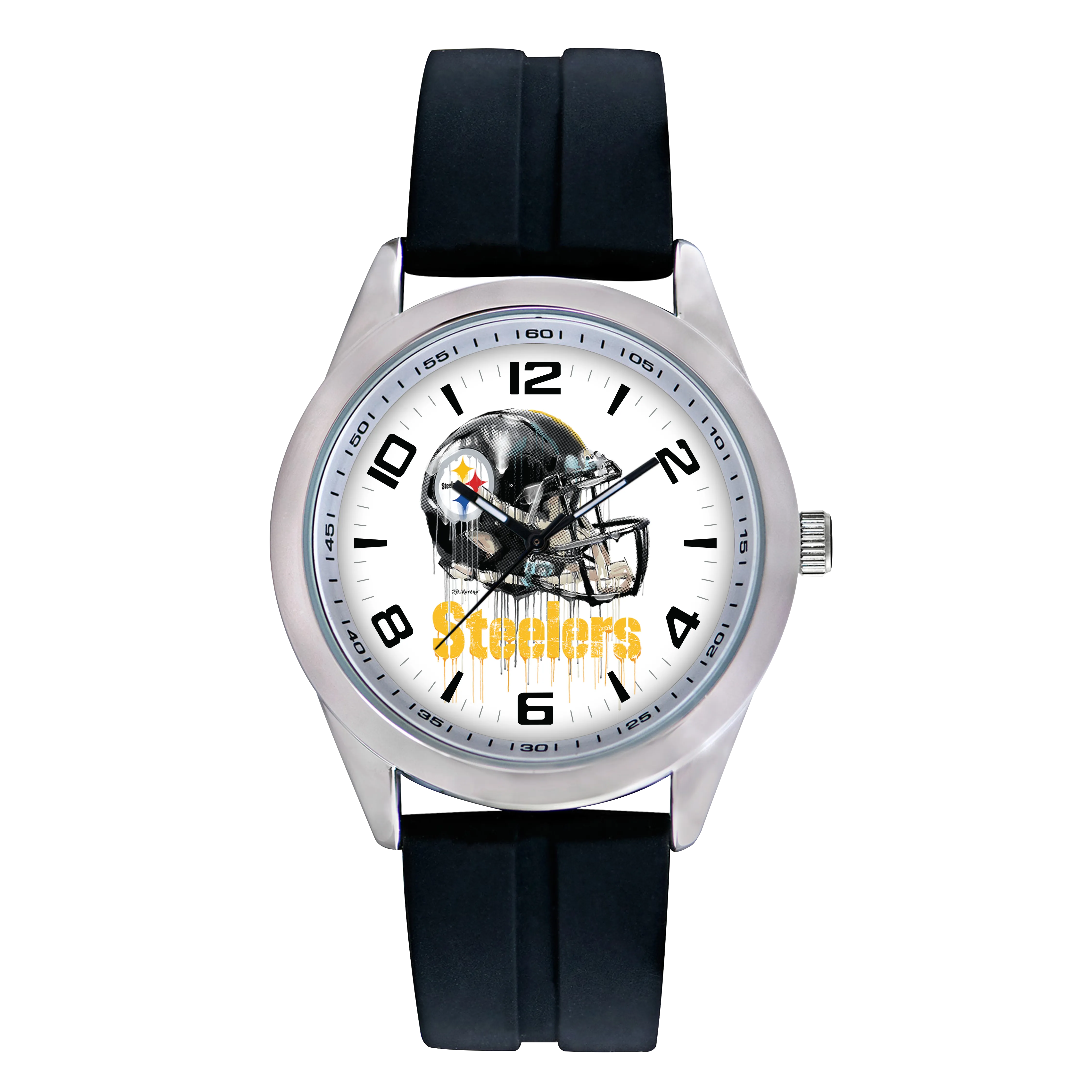 Pittsburgh Steelers Men's Varsity Drip Watch