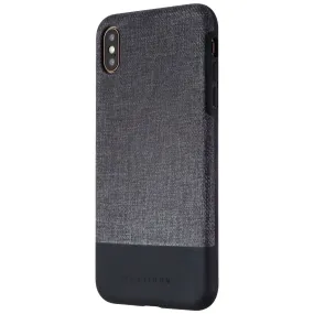 Platinum Crosshatch Case for Apple iPhone Xs Max Smartphones - Gray/Black