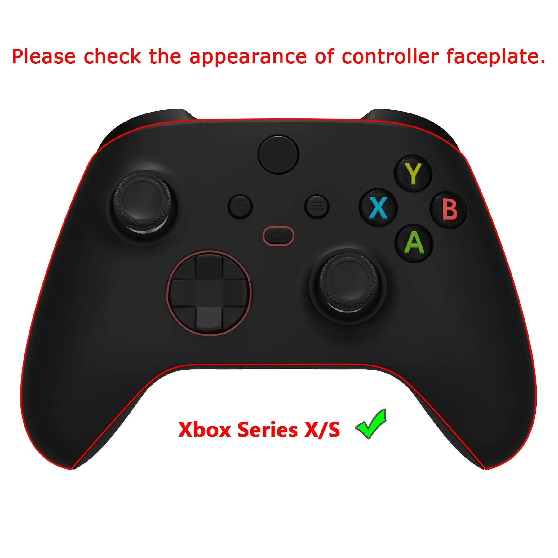 PlayVital Samurai Edition Racing Green Anti-slip Controller Grip Silicone Skin, Ergonomic Soft Rubber Protective Case Cover for Xbox Series S/X Controller with Black Thumb Stick Caps - WAX3004