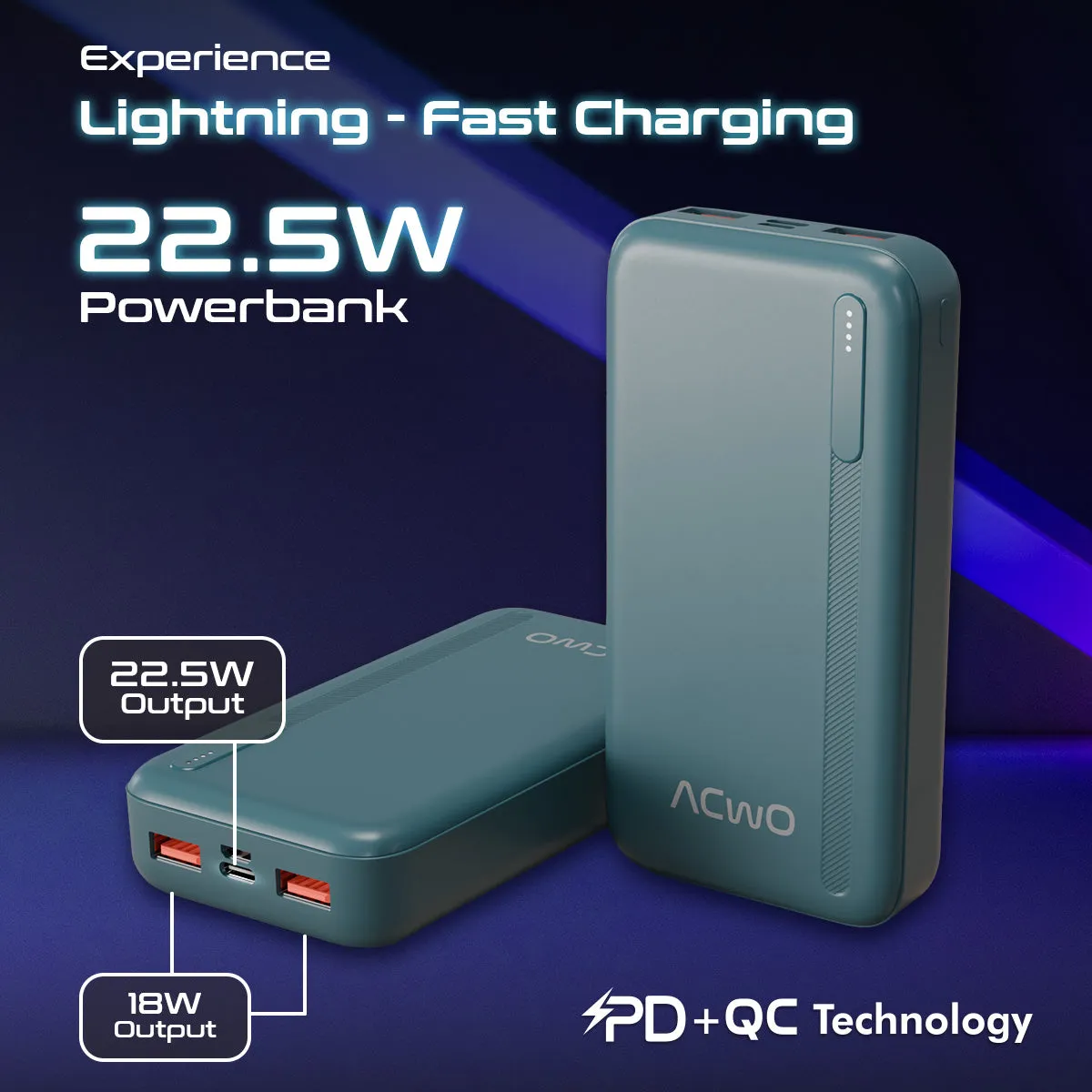 POwER 721 - 20000 mAh Fast Charging [ Portable Powerbank ]