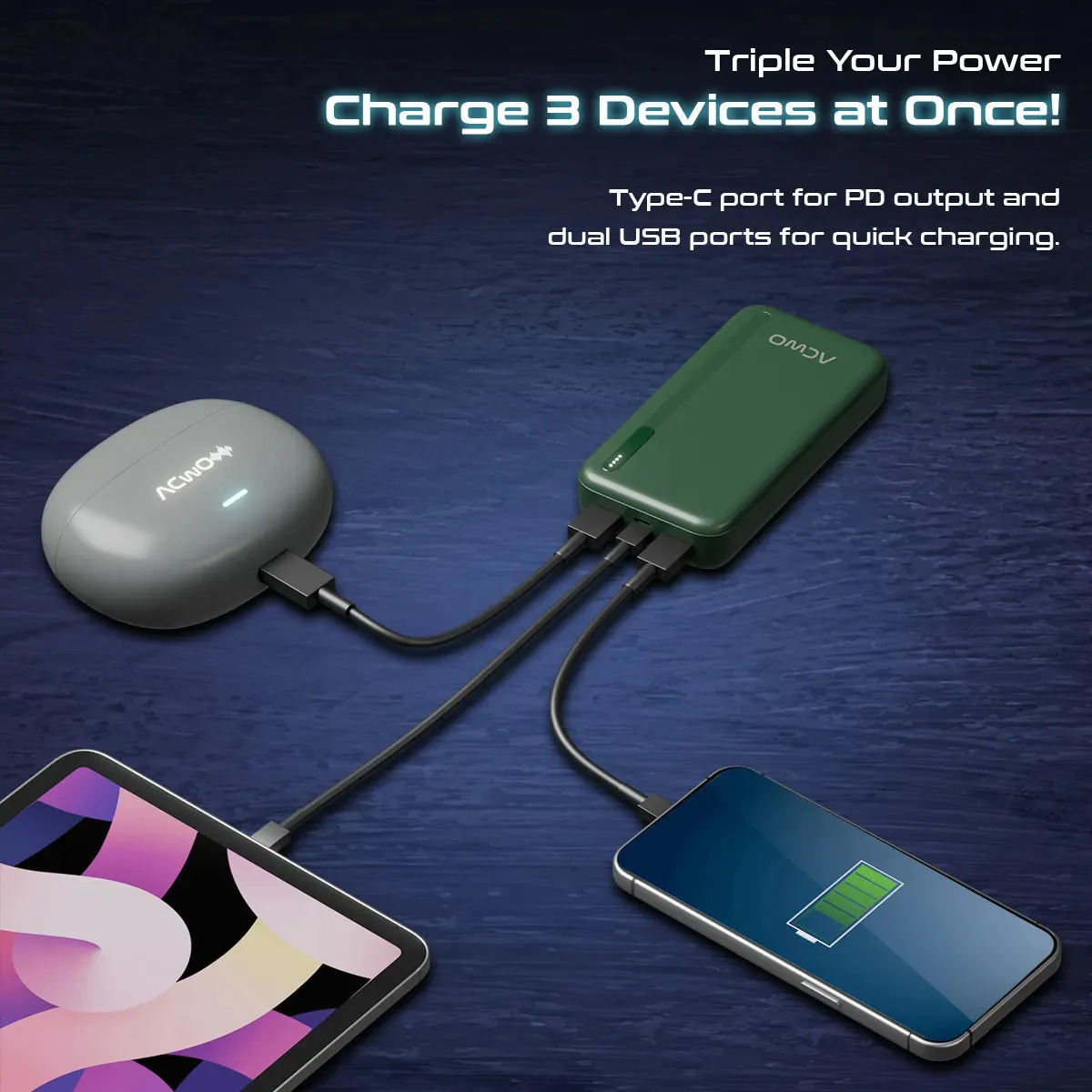 POwER 721 - 20000 mAh Fast Charging [ Portable Powerbank ]