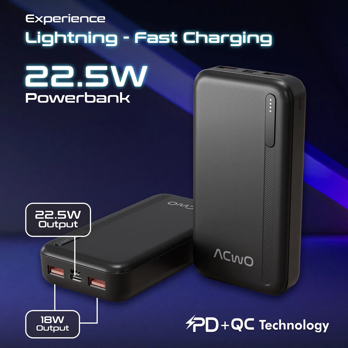 POwER 721 - 20000 mAh Fast Charging [ Portable Powerbank ]