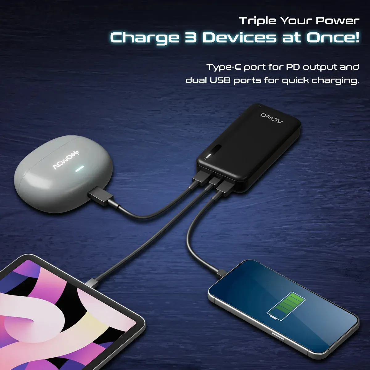 POwER 721 - 20000 mAh Fast Charging [ Portable Powerbank ]