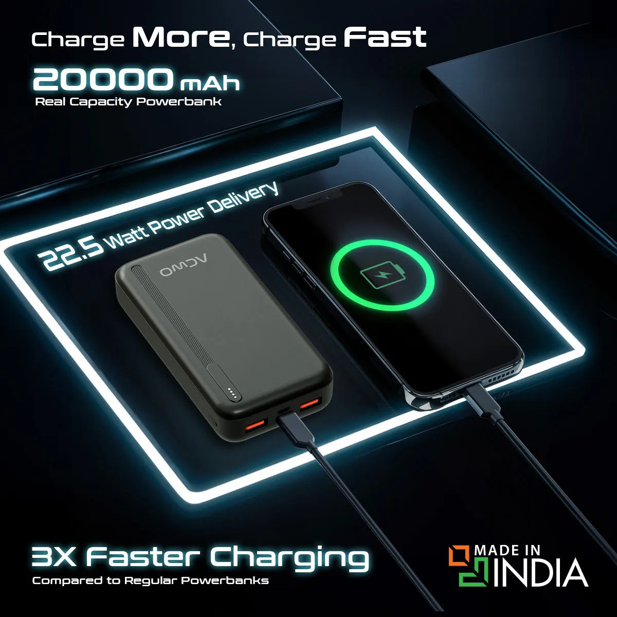 POwER 721 - 20000 mAh Fast Charging [ Portable Powerbank ]