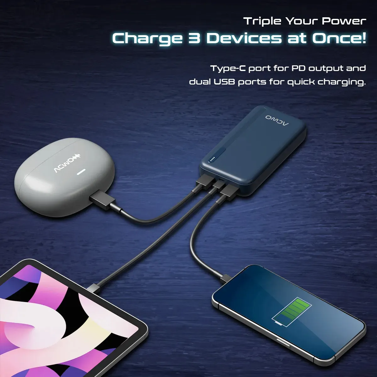 POwER 721 - 20000 mAh Fast Charging [ Portable Powerbank ]