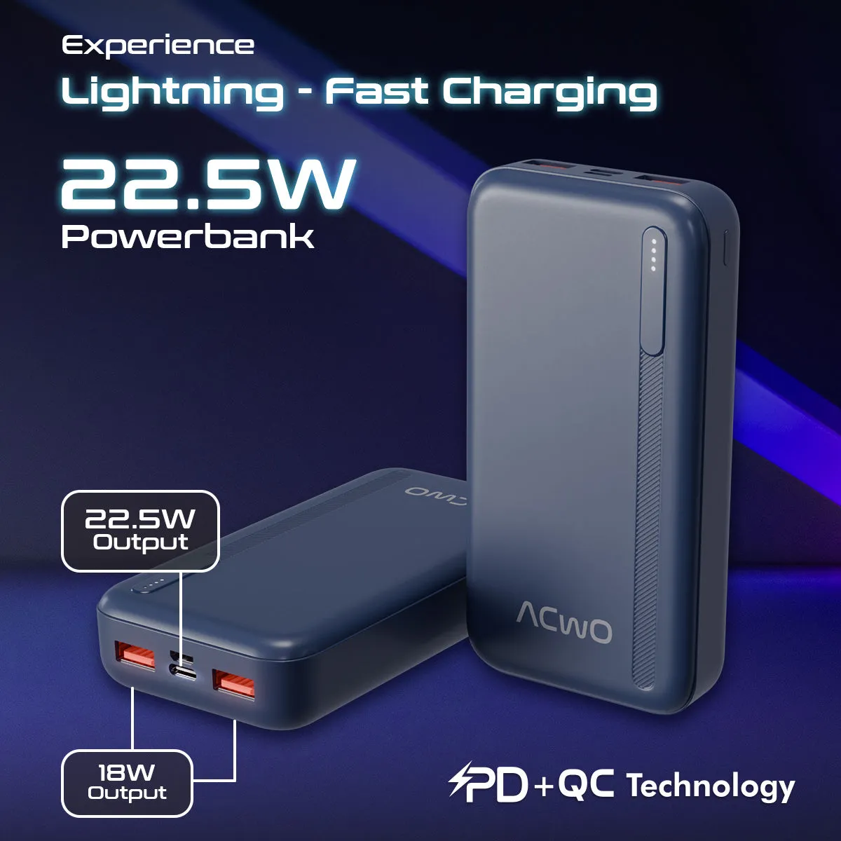 POwER 721 - 20000 mAh Fast Charging [ Portable Powerbank ]