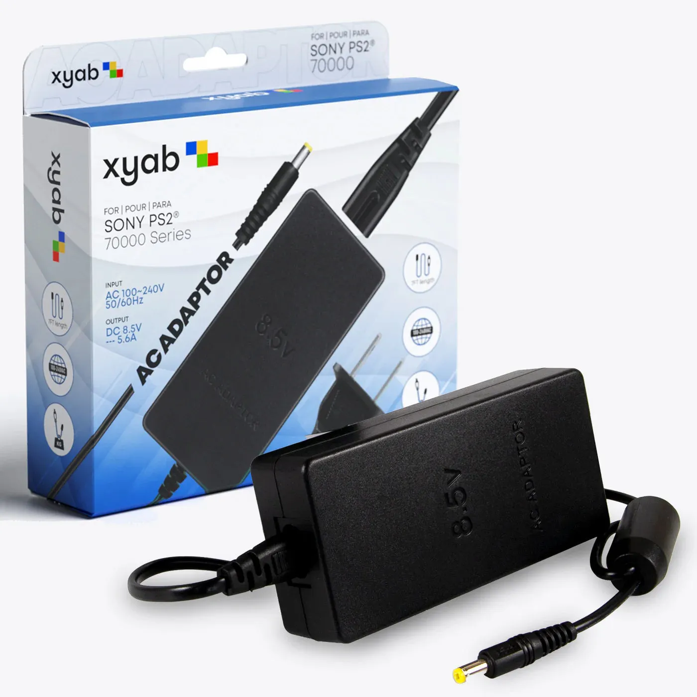 Power AC Adapter For PS2 Slim - XYAB