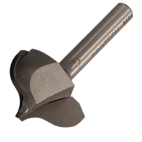 Pro-Tech | Router Bit Panel Mould Point Cutting Ogee 27X20mm Radius 7.5mm 1/4" Shank