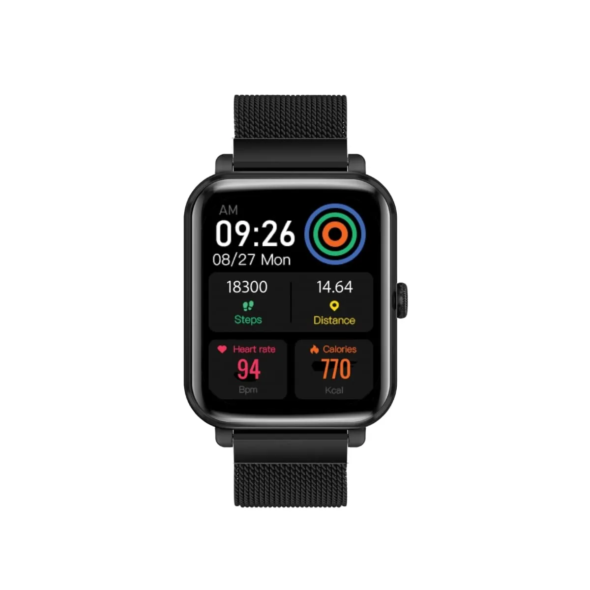 Promate ProWatch-M18 Fitness Smart Watch, (Graphite)