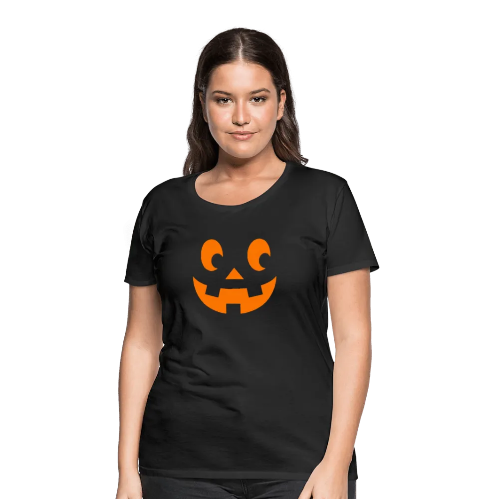 Pumpkin Face Halloween Women’s T-Shirt