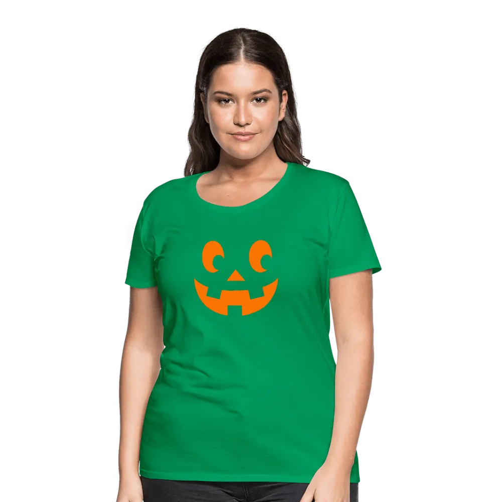 Pumpkin Face Halloween Women’s T-Shirt