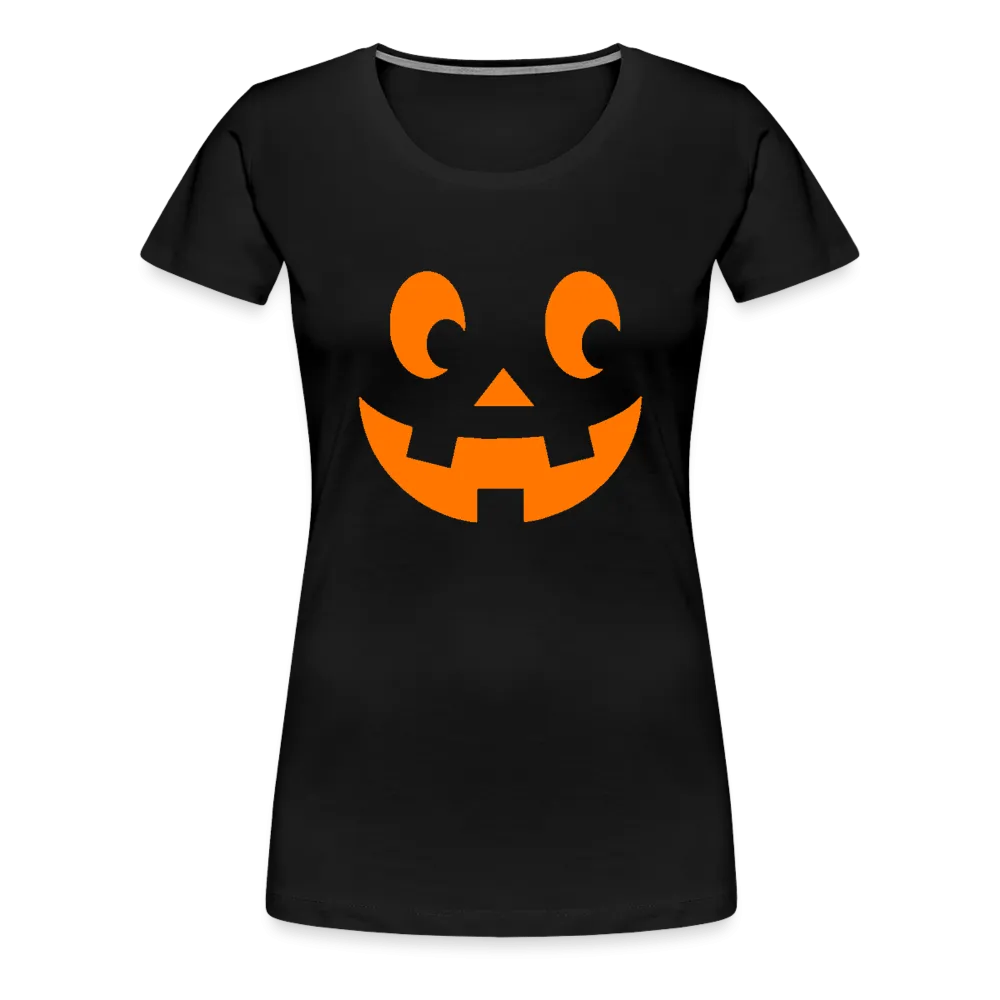 Pumpkin Face Halloween Women’s T-Shirt