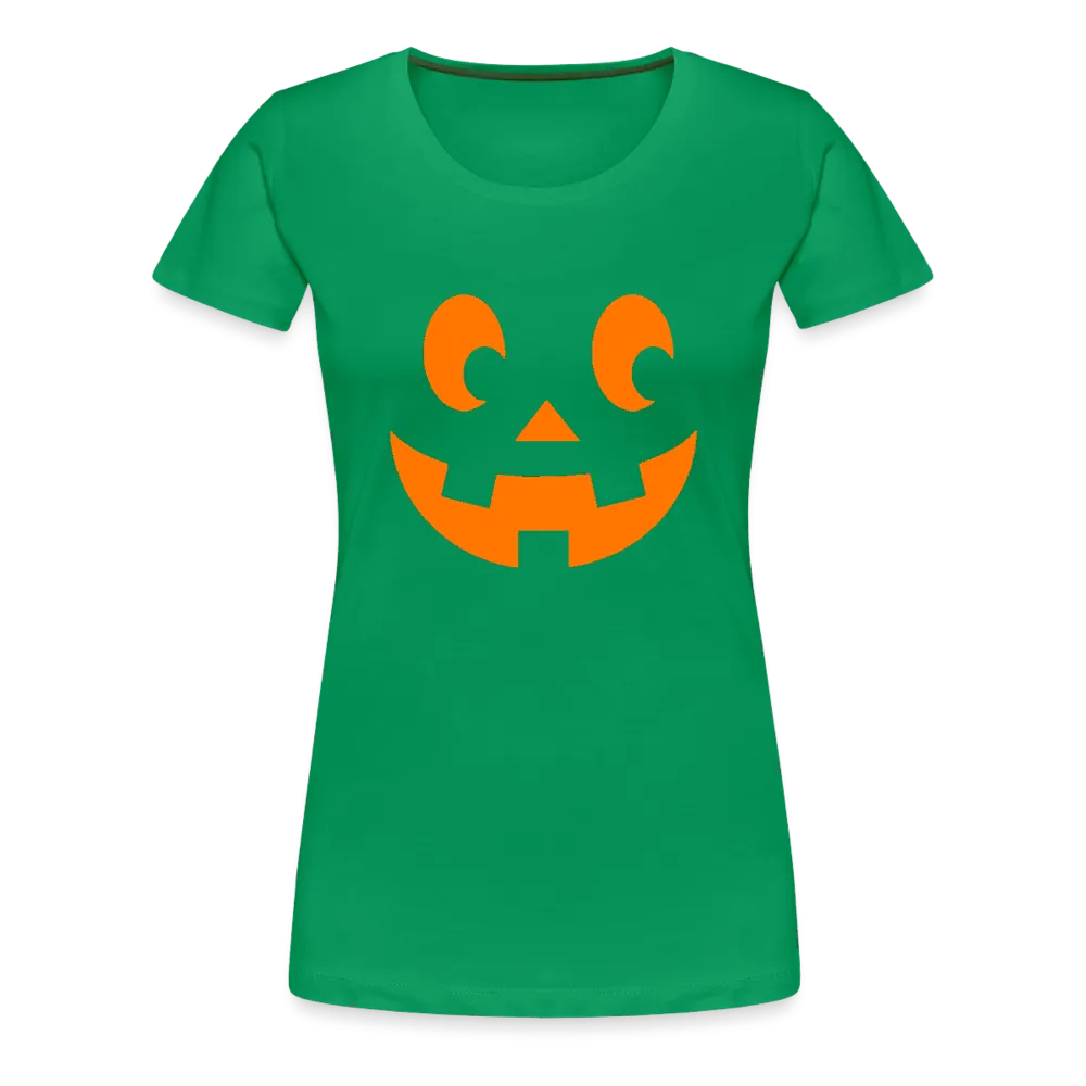 Pumpkin Face Halloween Women’s T-Shirt