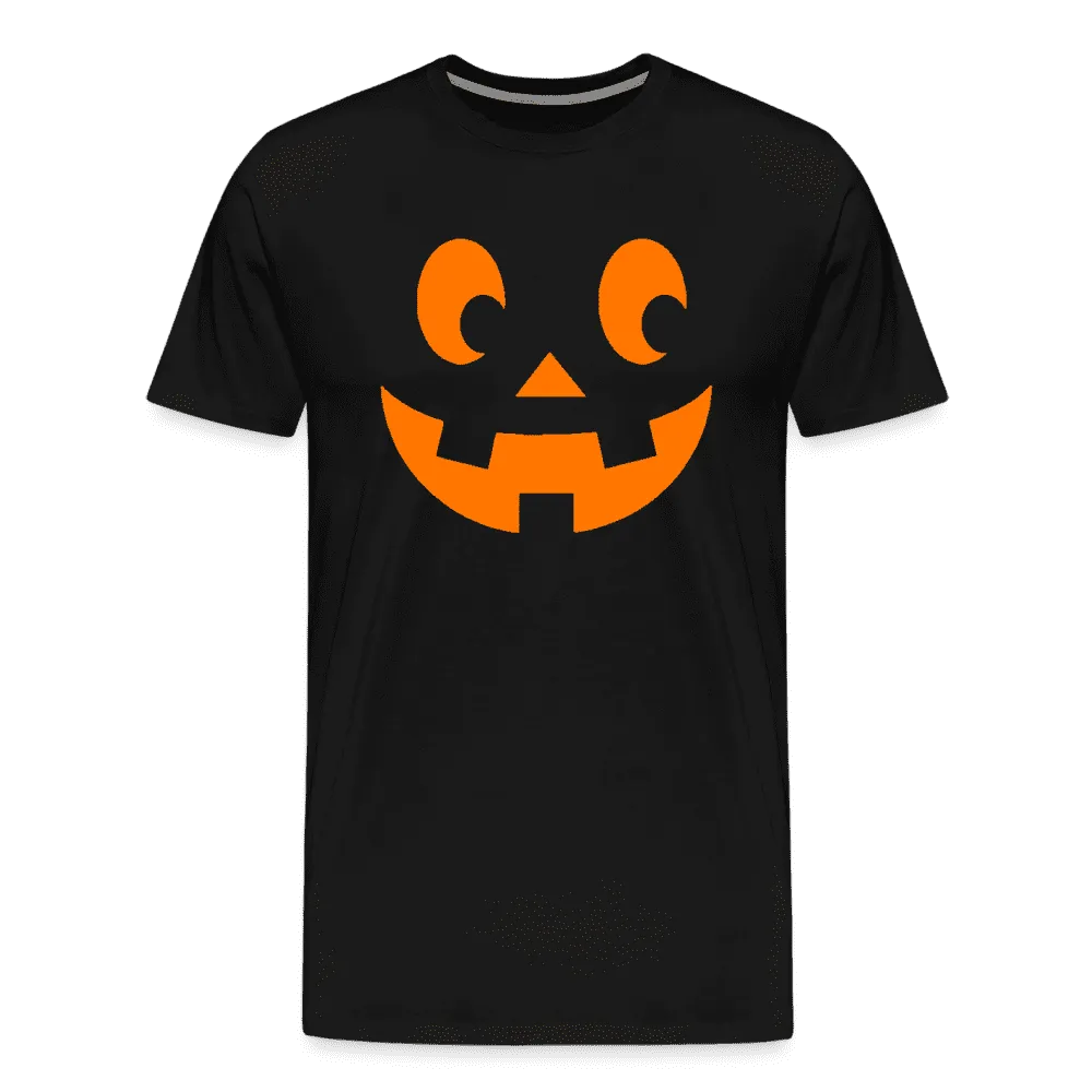 Pumpkin Face Men's Halloween T-Shirt