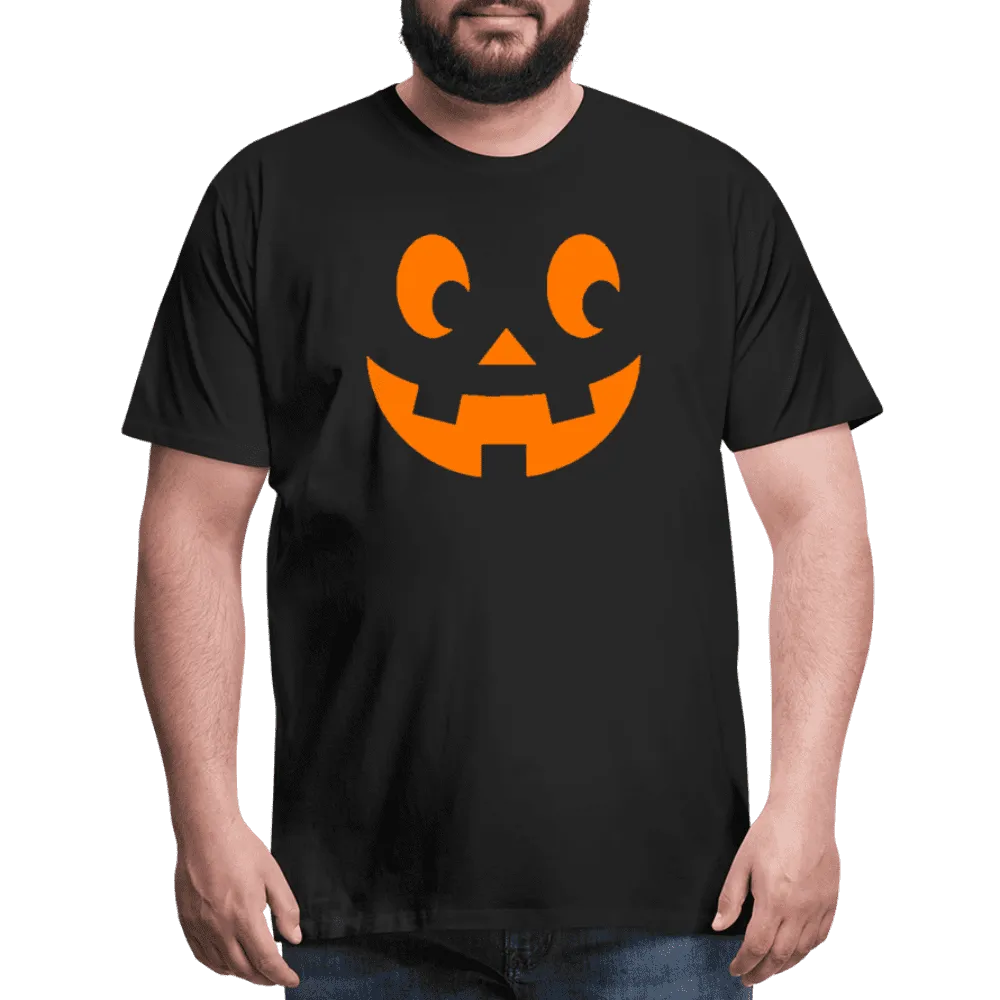 Pumpkin Face Men's Halloween T-Shirt