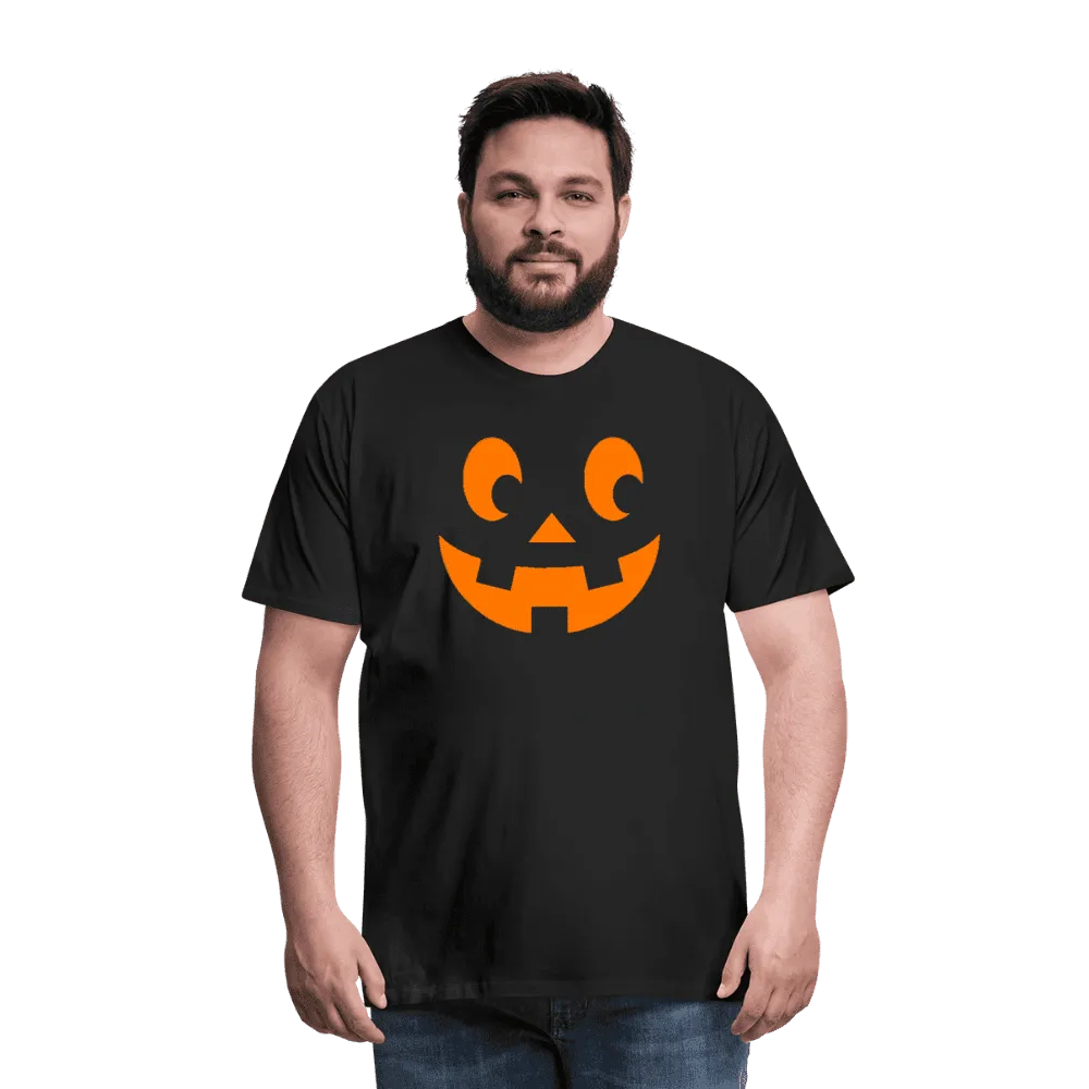 Pumpkin Face Men's Halloween T-Shirt