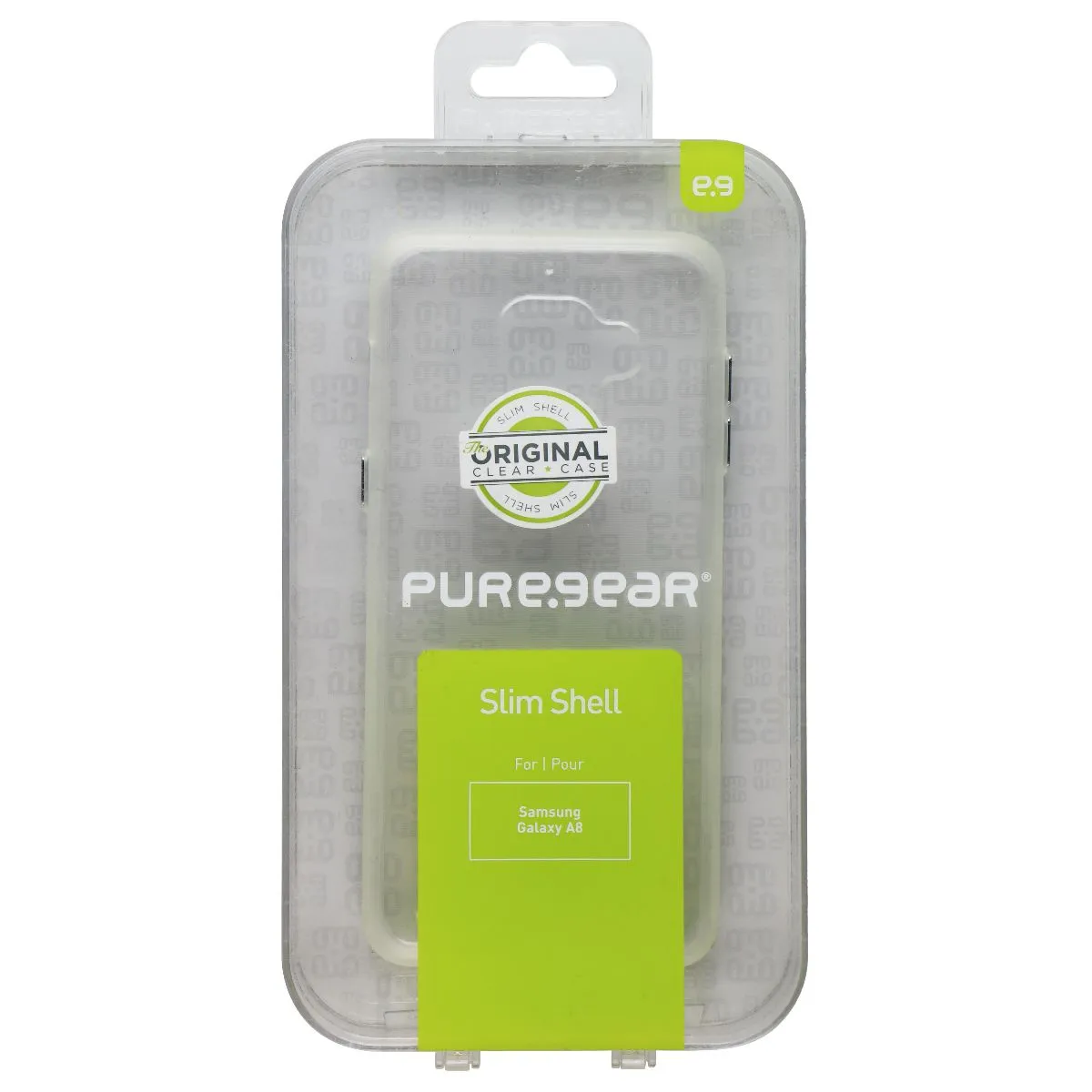 PureGear Slim Shell Case for Samsung Galaxy A8 (2018) - Clear