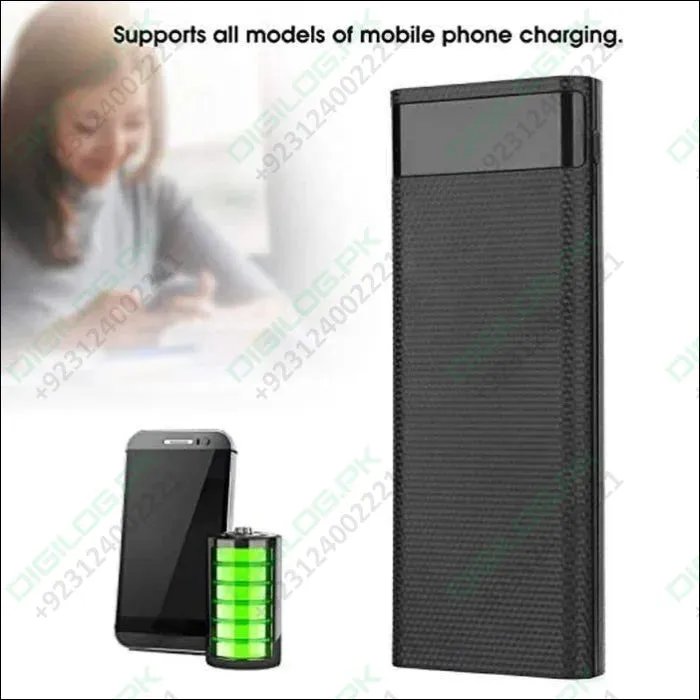 Quick Charging Qc 3.0 Fast Charging Diy Power Bank 8x18650 Portable Usb Port Power Bank In Pakistan