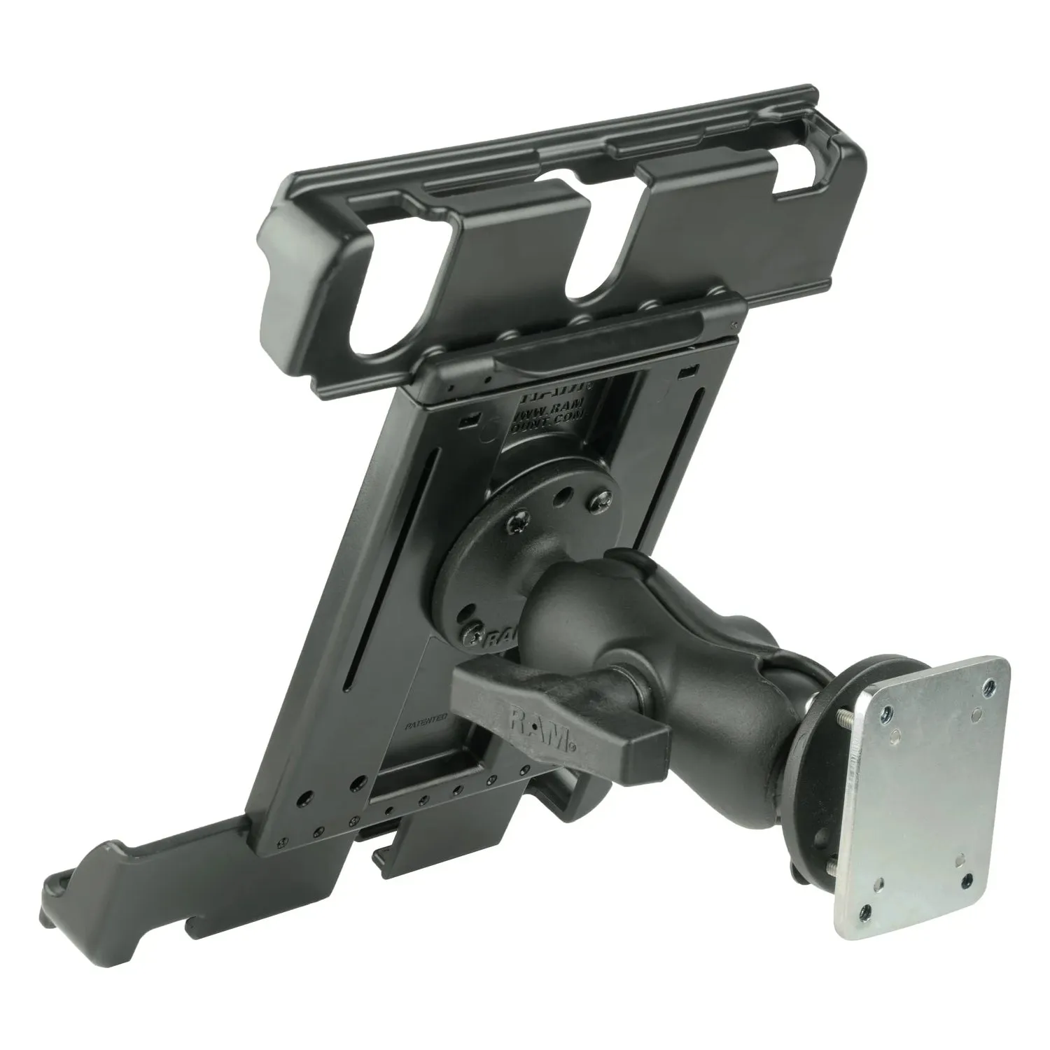 RAM® Dashboard Mount with Backing Plate for 9"-10.5" Tablets with Cases (RAM-101B2-TAB20U)