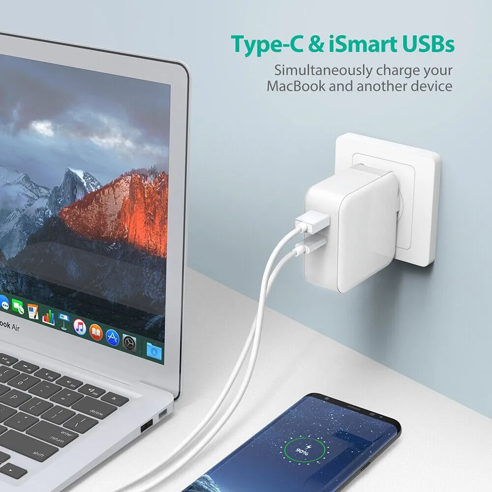 RAVPower 45W USB C PD Port AU PLUG Wall Charger