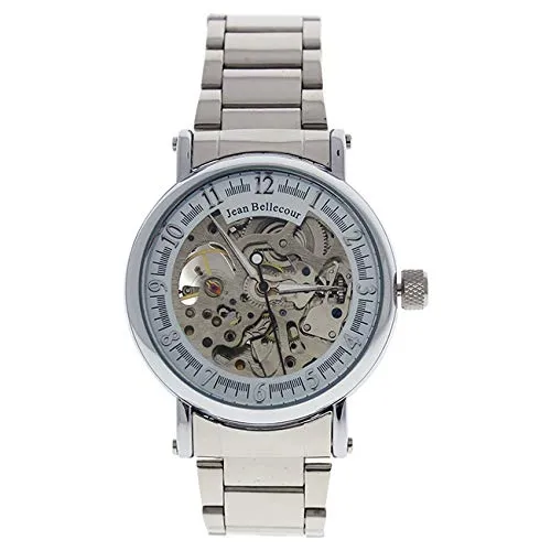 REDH1 Silver Stainless Steel Bracelet Watch