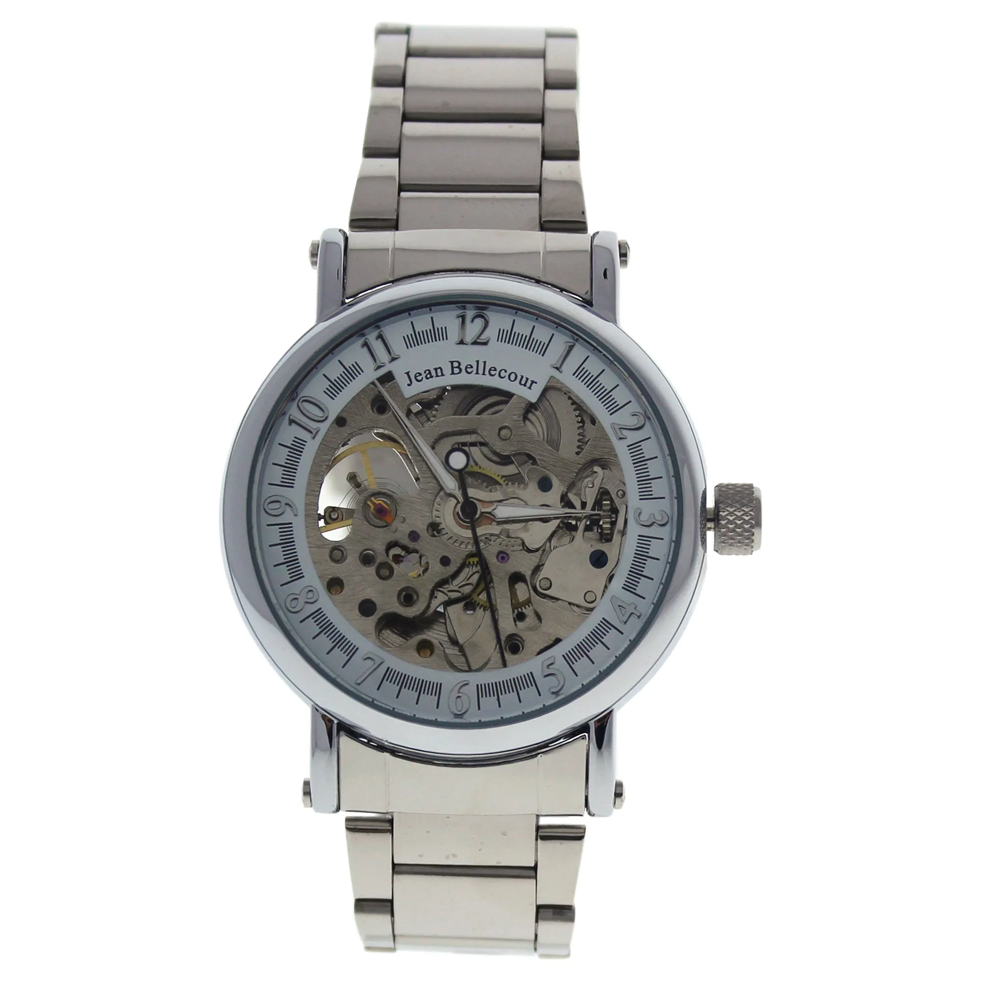 REDH1 Silver Stainless Steel Bracelet Watch