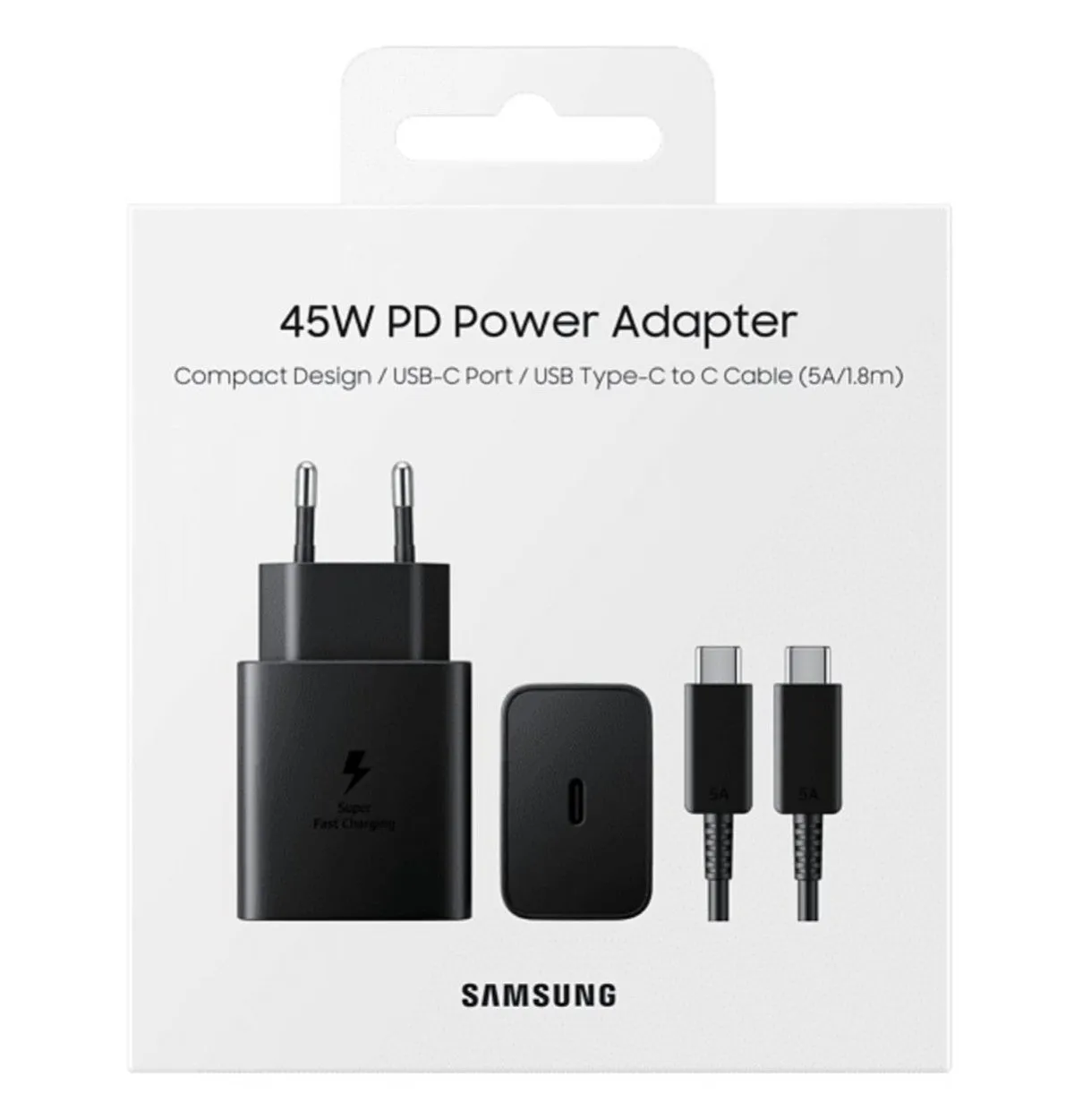 SAMSUNG 45W PD POWER ADAPTER WITH CABLE lb