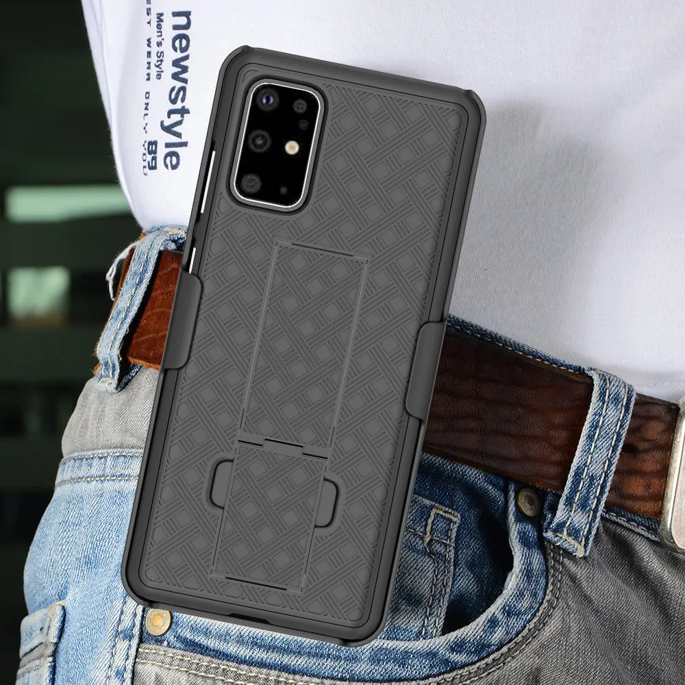 Samsung Galaxy S20 Plus/Galaxy S20  Case, Rugged Slim Rotating Swivel Lock Holster Shell Combo Clip Cover for Galaxy S20 Plus/Galaxy S20 