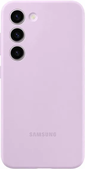 Samsung Galaxy S23 Silicone Case Lilac - EF-PS911TVEGWW