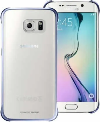 Samsung Galaxy S6 Edge Hard Shell Cover EF-QG925BBE - Clear/Black