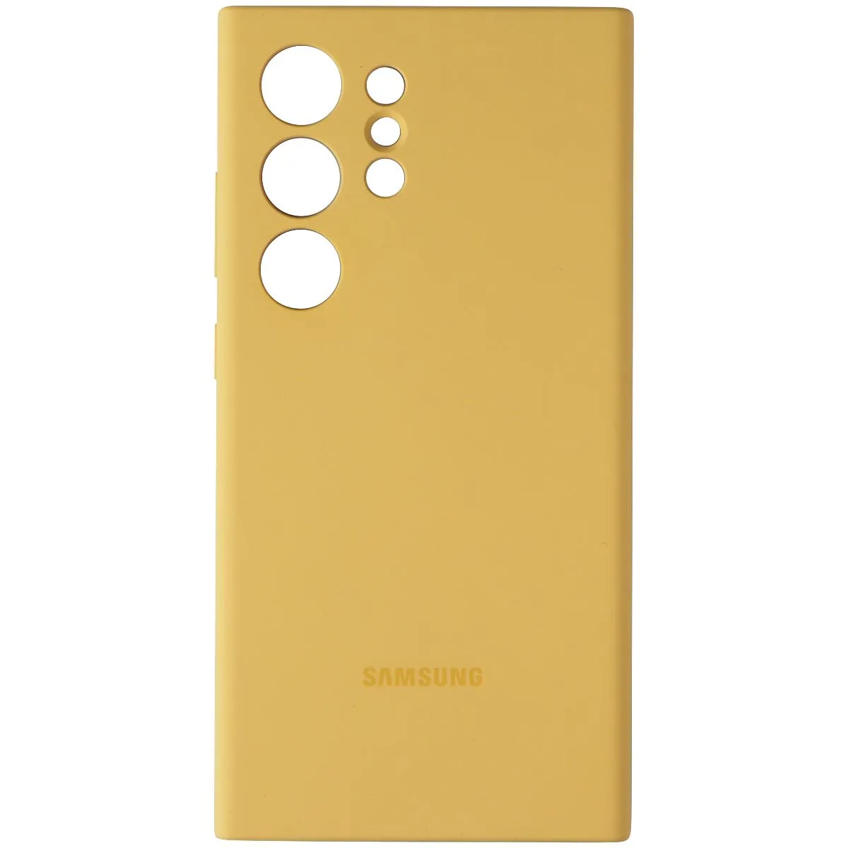 Samsung Official Silicone Case for Samsung Galaxy S24 Ultra - Yellow