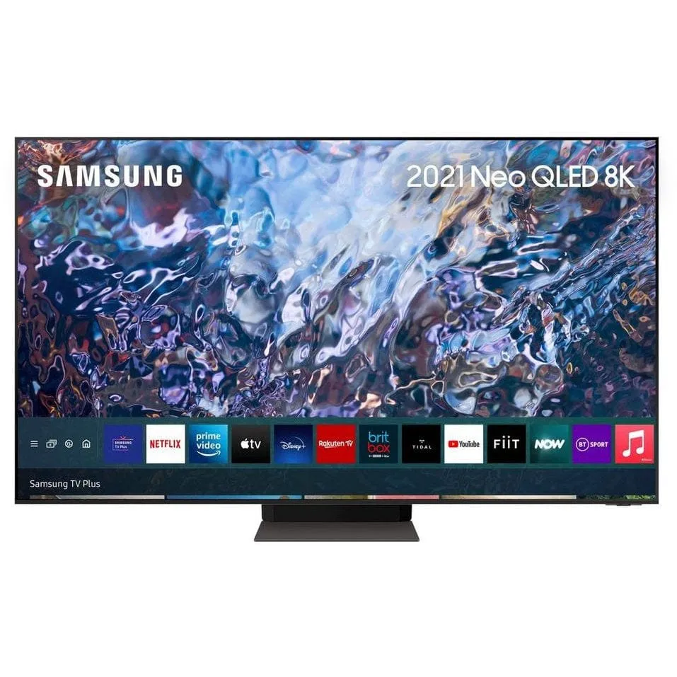 Samsung QE75QN700A (2021) Neo QLED HDR 2000 8K Ultra HD Smart TV, 75 inch with TVPlus-Freesat HD, Black